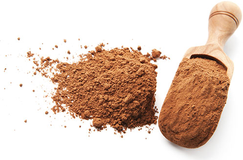 Raw cocoa powder