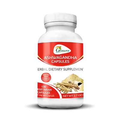 Ashwagandha Capsules - Dietary Supplement