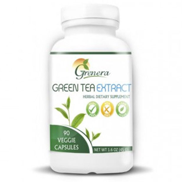 Grenera Green Tea Extract Veggie Caps