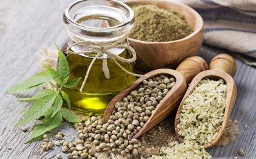 Hemp oil hemp seeds hemp powder