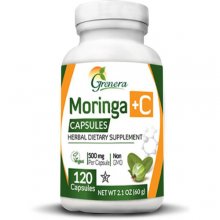 Moringa +C w/ Amla Herbal Capsules (120 caps)