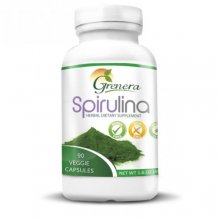 Spirulina Herbal Dietary supplements 120 Veggies capsules 