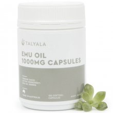 Talyala Pure Emu Oil Capsules (100 caps)